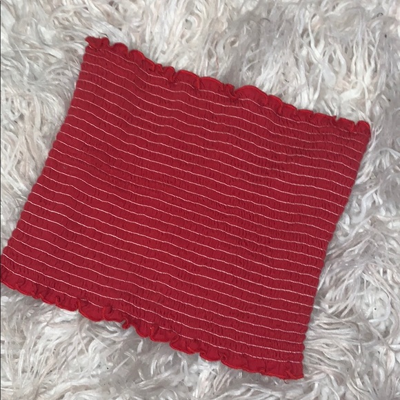 Brandy Melville Tops - Brandy Melville red tube top
